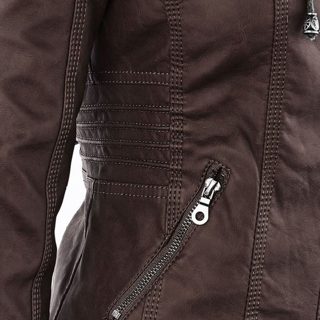 Valenzora | Vegan Leather Jacket for Women