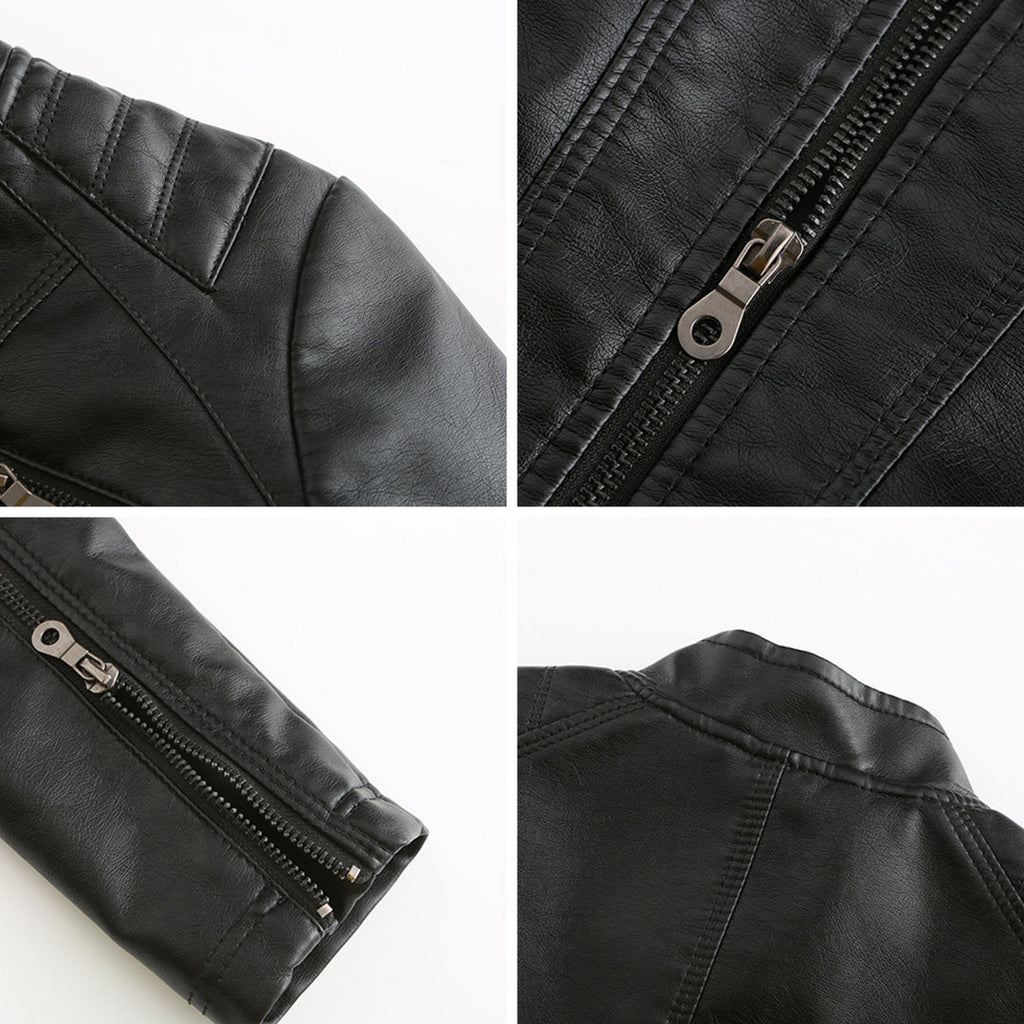 Adriana - Stylish leather jacket