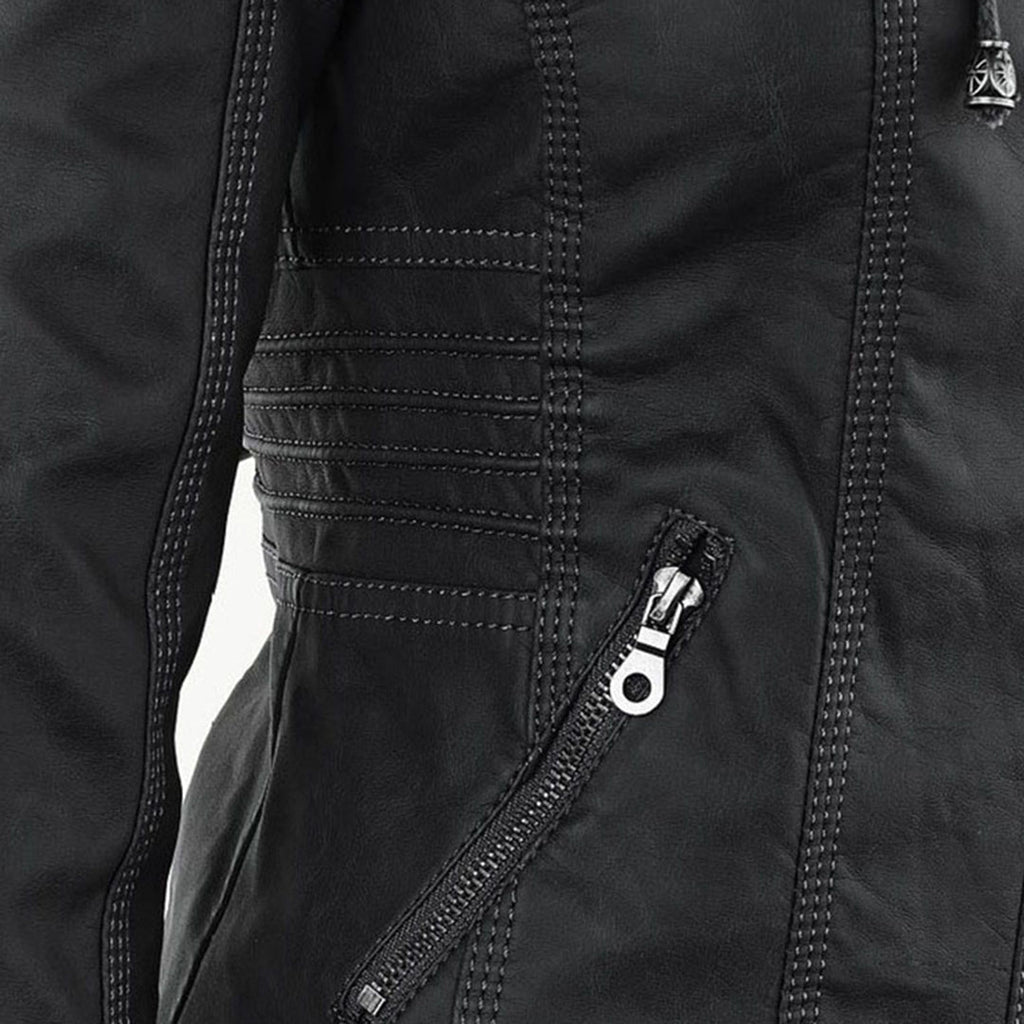 Valenzora | Vegan Leather Jacket for Women
