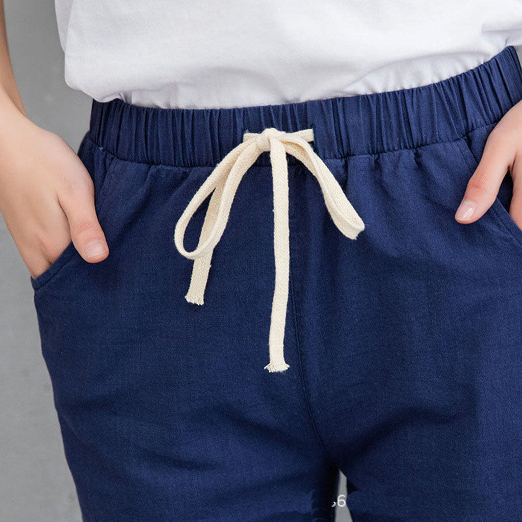 Valenzora | Comfortable women's trousers in black, khaki and blue