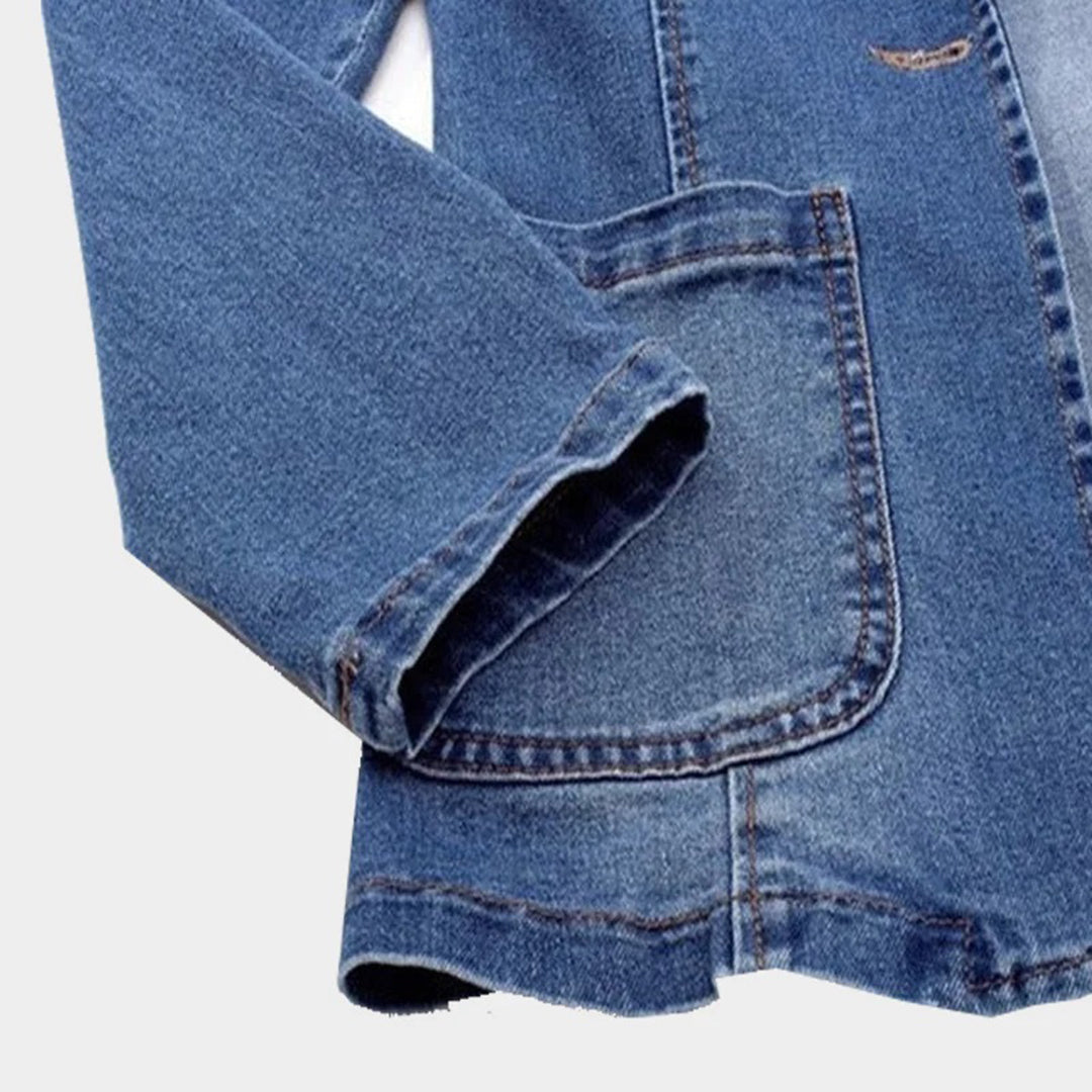 Valenzora | Women's Denim Blazer