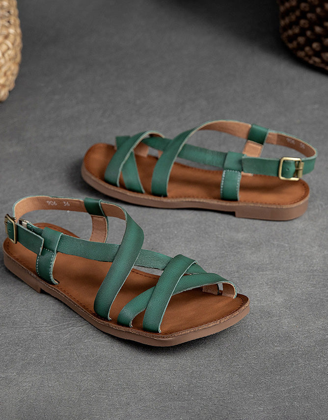 Valenzora | Leichte Ledersandalen