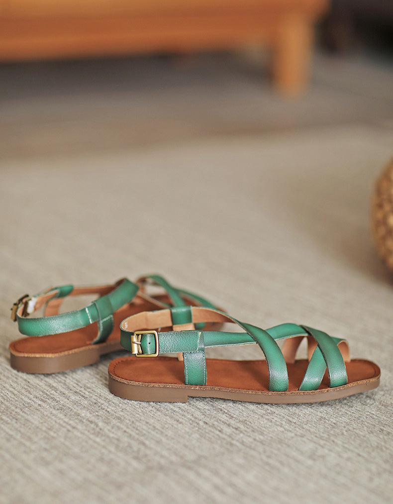 Valenzora | Leichte Ledersandalen