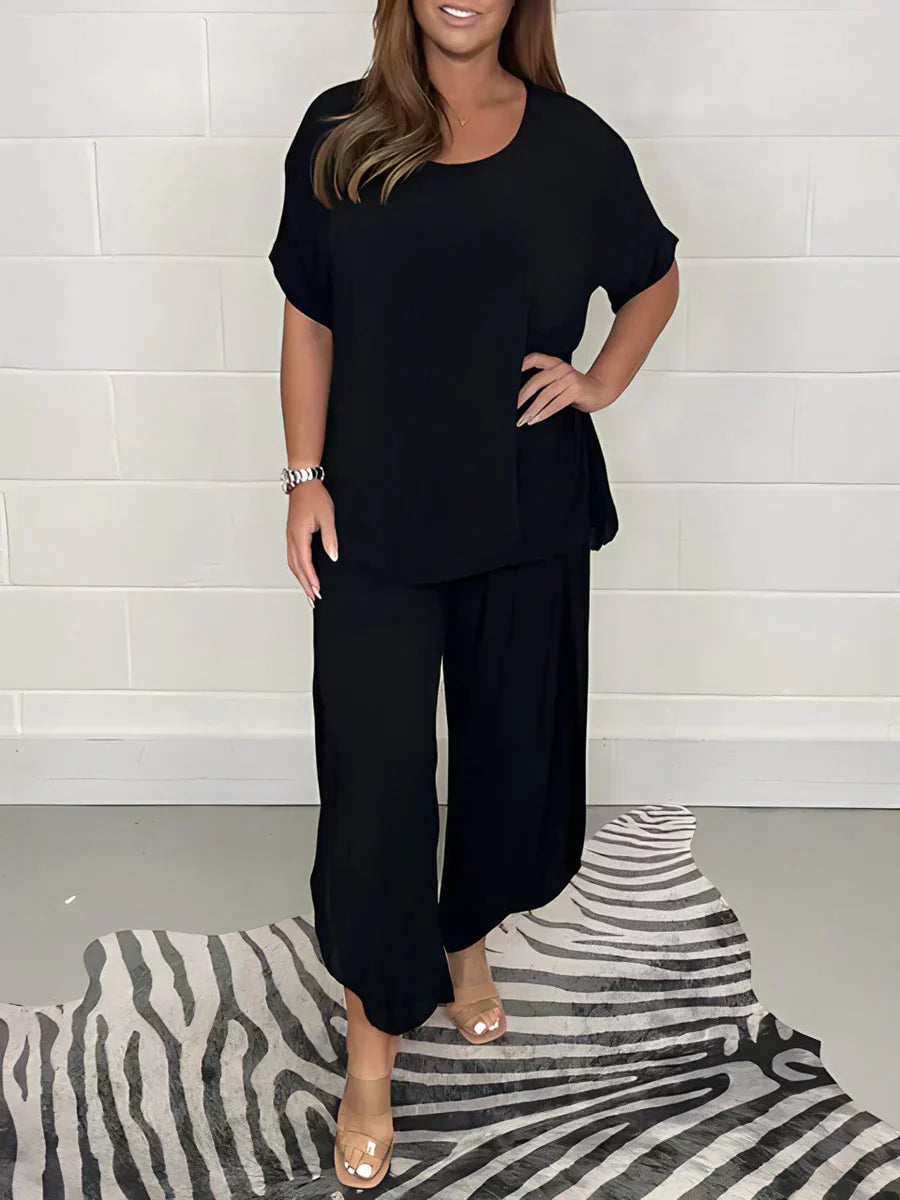 Valenzora | Plus Size Two-Piece Set