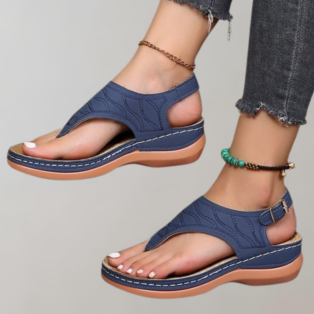 Valenzora – Damen Sandalen | Bequeme Damensandalen | Plateau Sandalen
