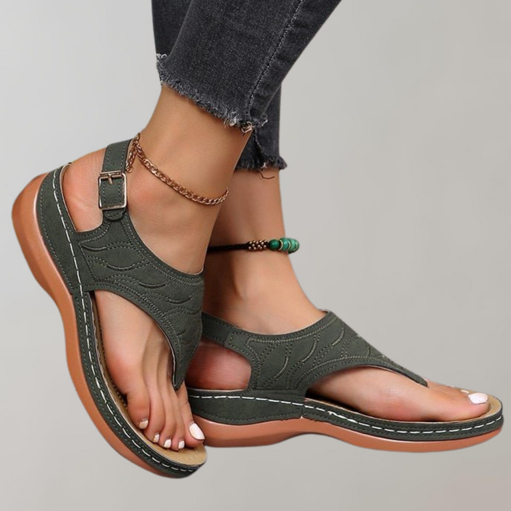 Valenzora – Damen Sandalen | Bequeme Damensandalen | Plateau Sandalen