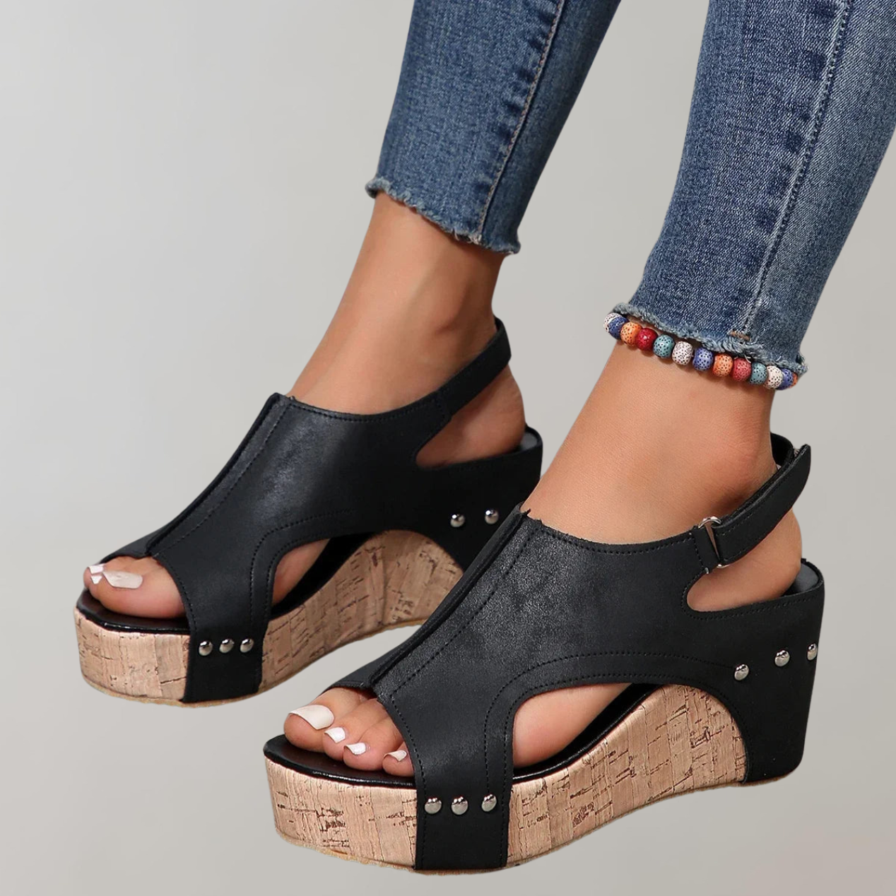 Valenzora - Orthopedic high-heeled sandals | Comfortable women's sandals