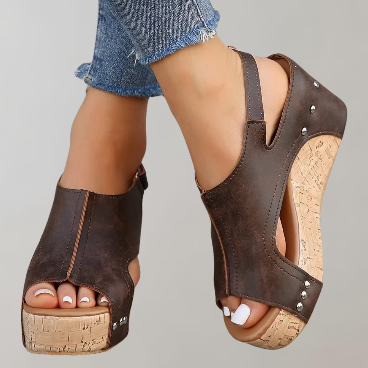 Valenzora - Orthopedic high-heeled sandals | Comfortable women's sandals