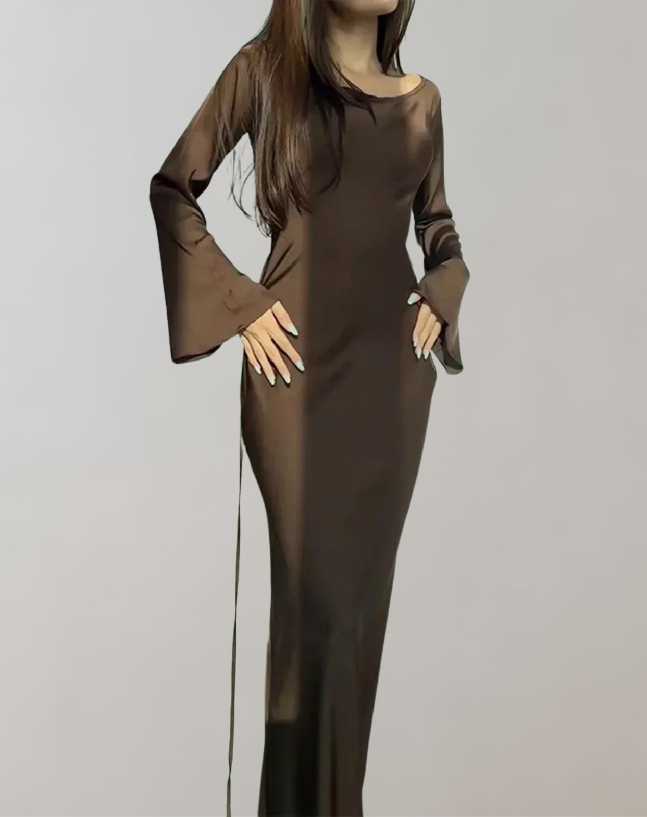 Valenzora - Evening dress for women | Sophisticated evening dress | Shiny sexy dress