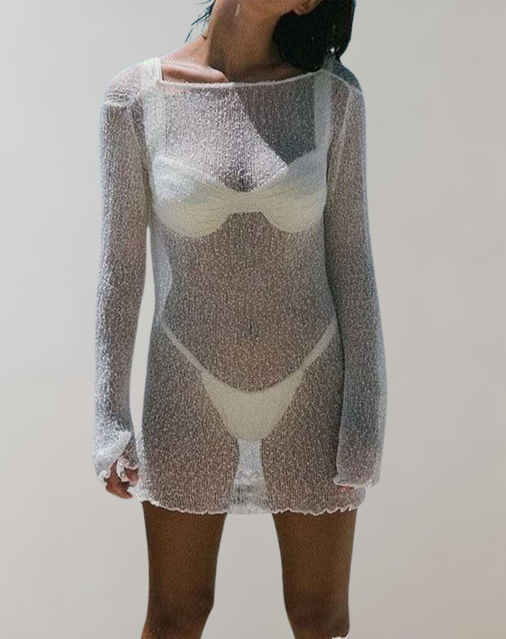 Valenzora - Transparent Mini Dress | Sexy Elegant Summer Dress