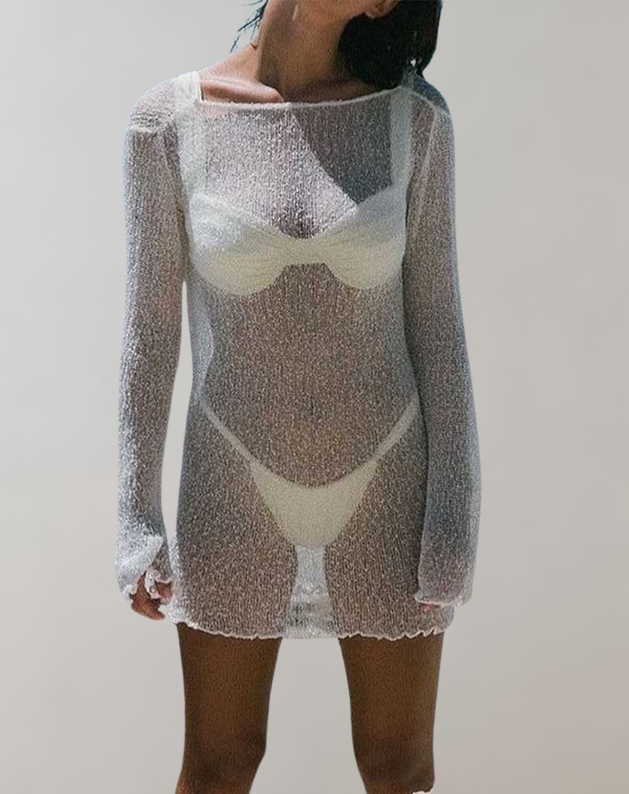 Valenzora - Transparent Mini Dress | Sexy Elegant Summer Dress