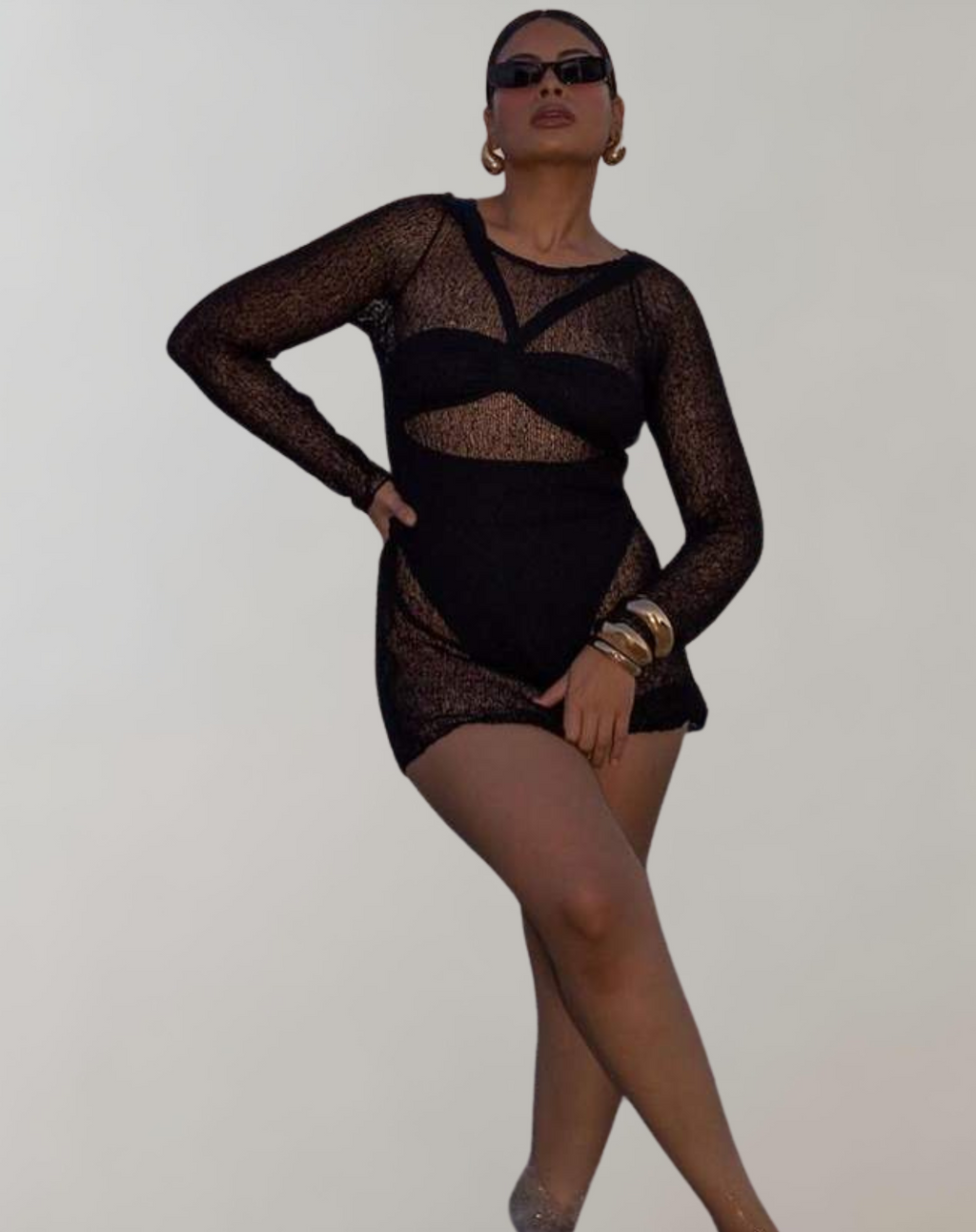 Valenzora - Transparent Mini Dress | Sexy Elegant Summer Dress