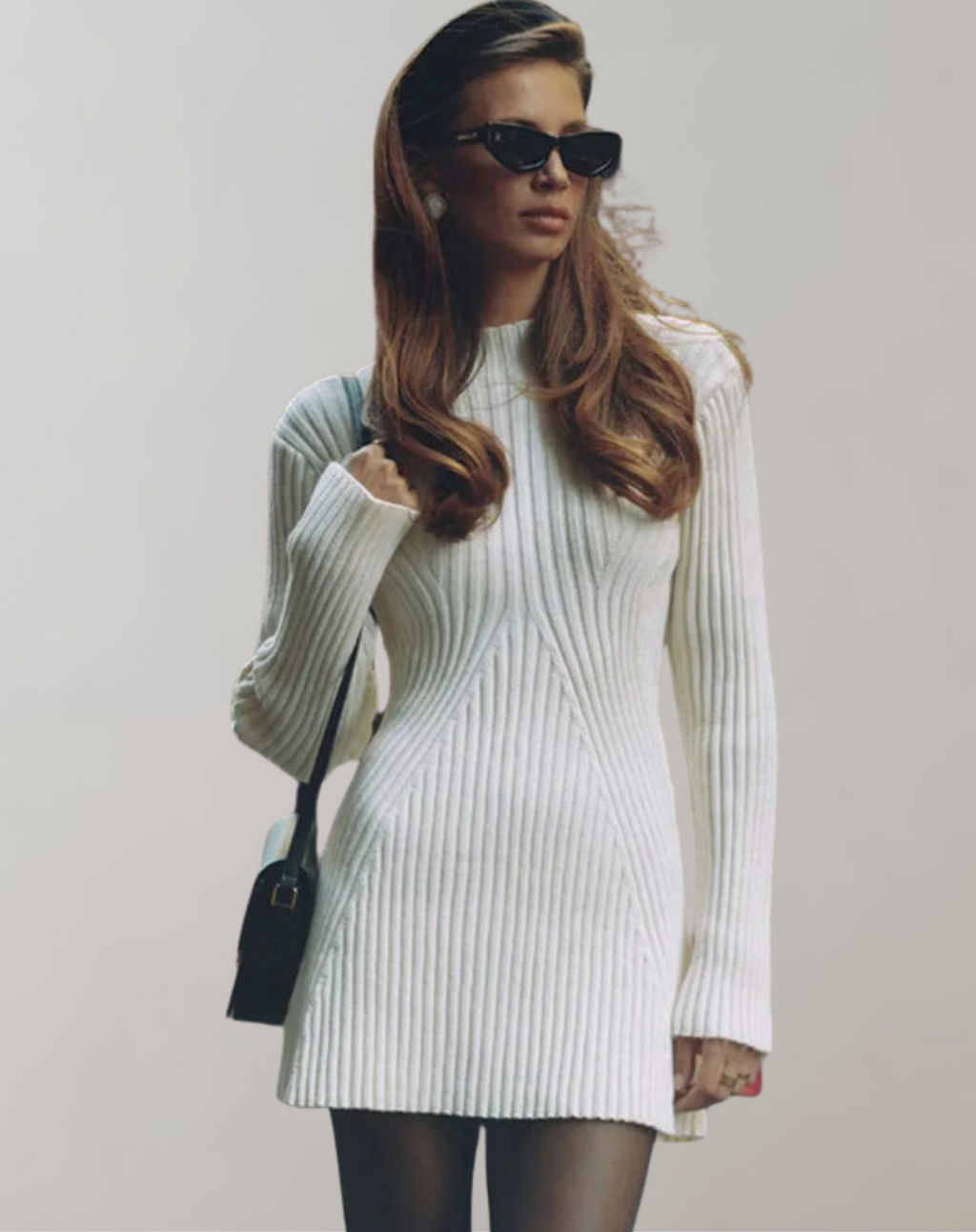 Valenzora - Chic Ribbed Mini Dress | Soft, Comfortable Dress | Loungewear Summer Dress