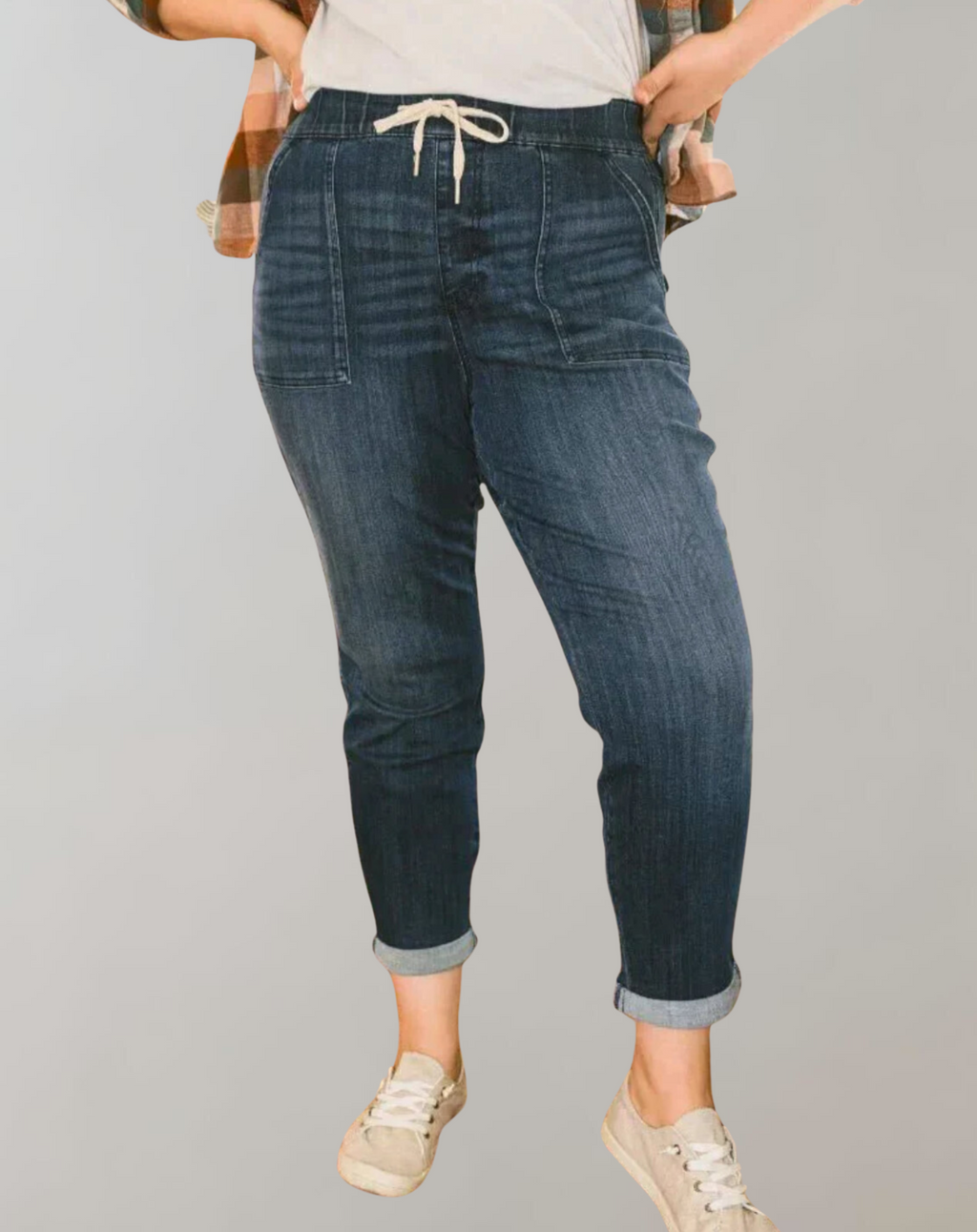 Yat™ – Elastische Jogger-Jeans
