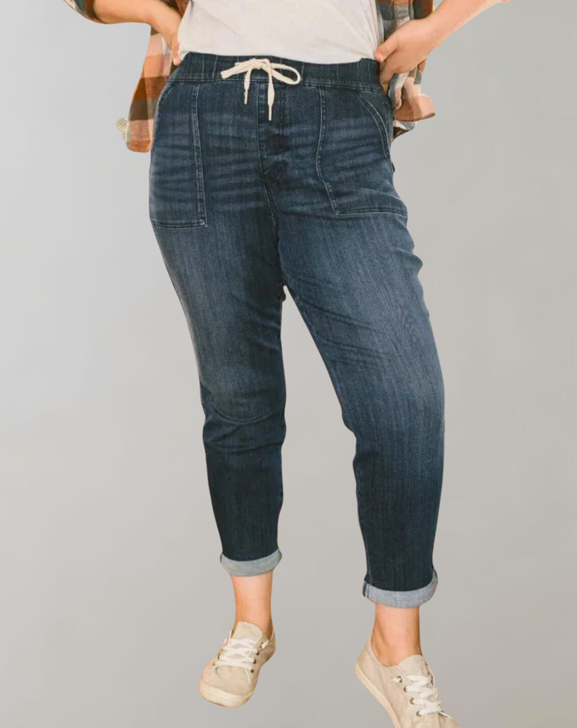 Yat™ – Elastische Jogger-Jeans