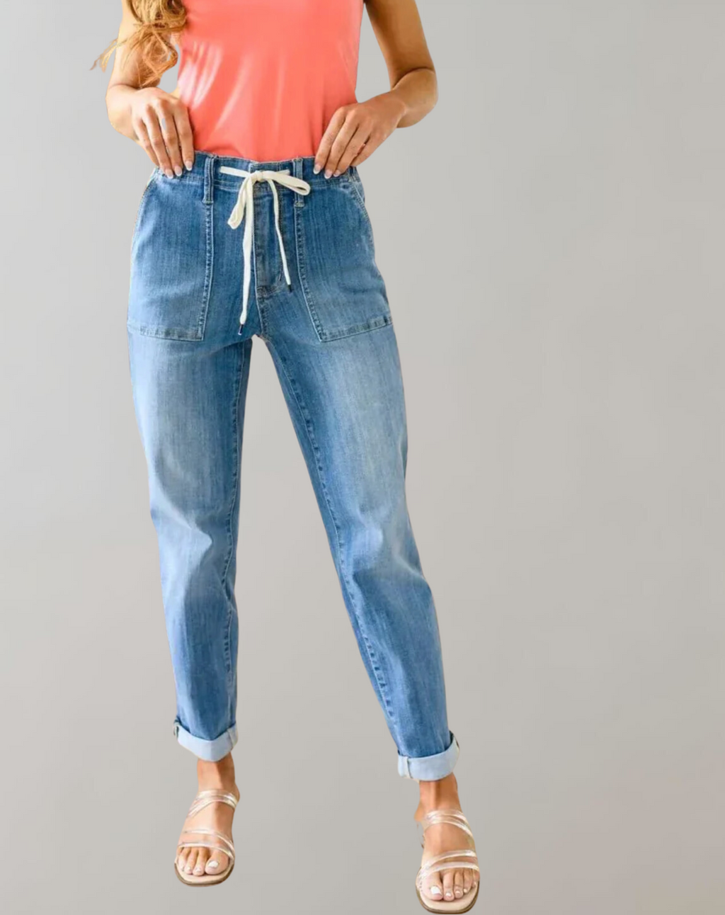 Yat™ – Elastische Jogger-Jeans