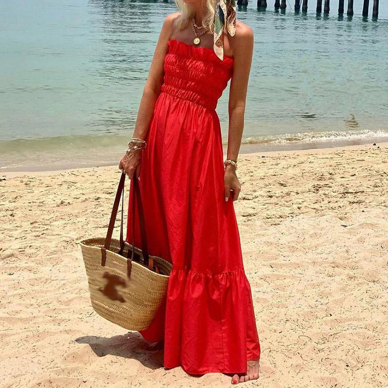Valenzora | Strapless Maxi Dress An effortlessly stylish summer essential for all occasions