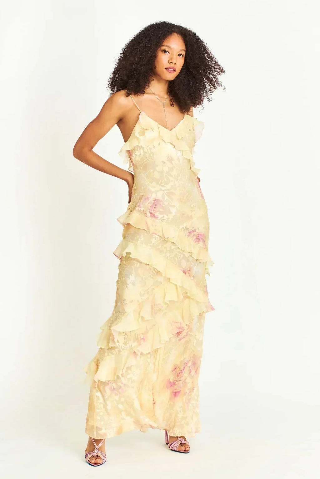 Valenzora | Sleeveless long dress