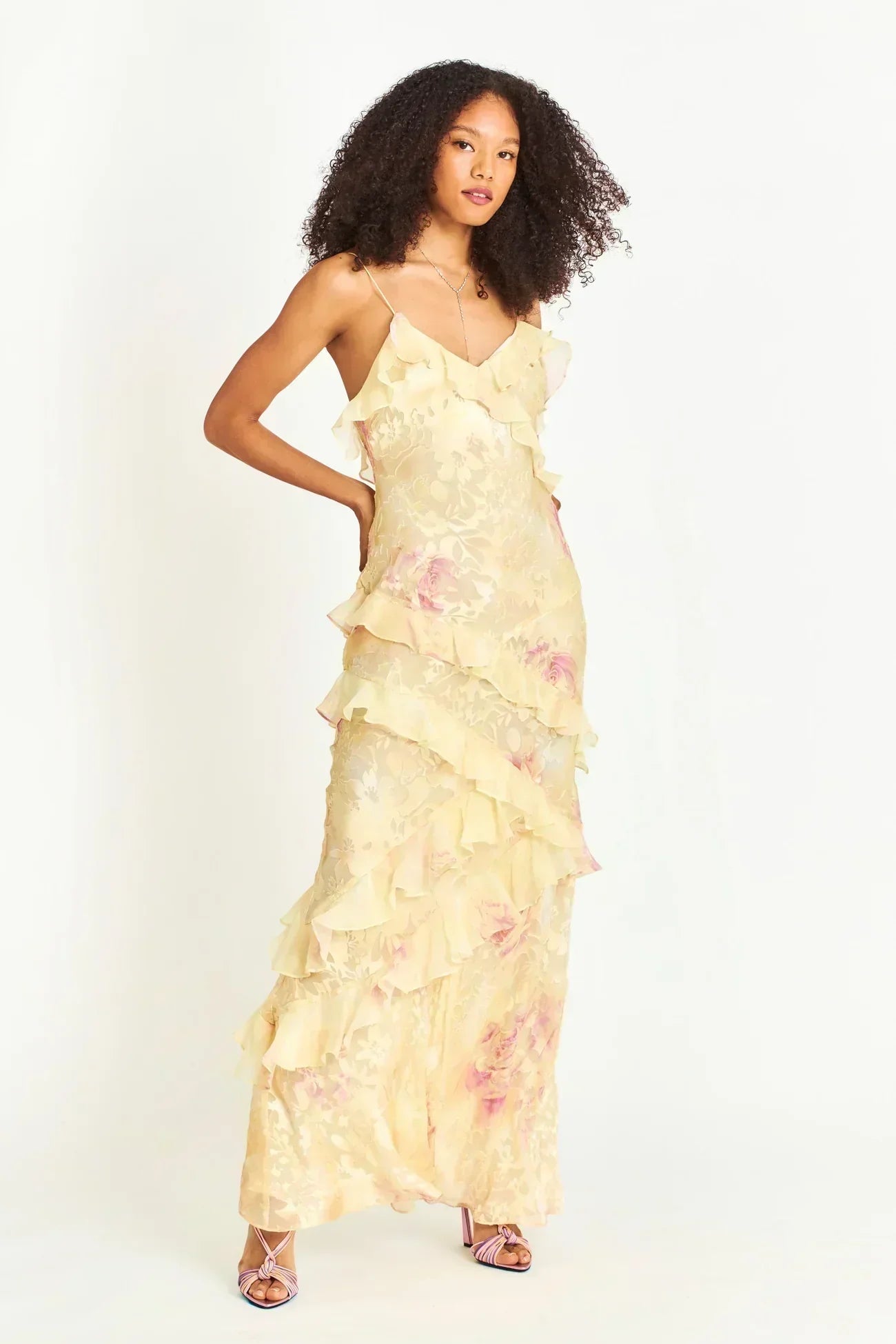 Valenzora | Sleeveless long dress