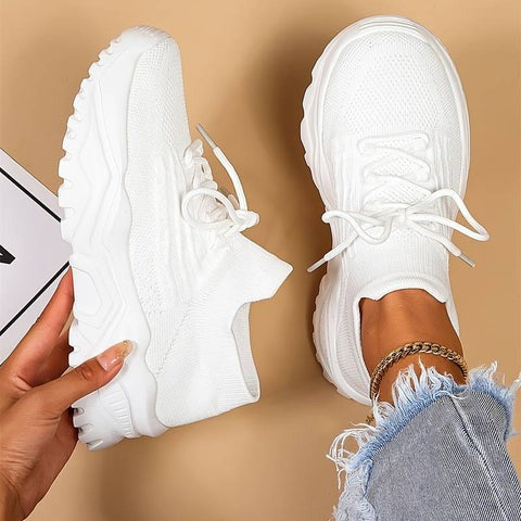 Atmungsaktive Damen-Sneaker mit zusätzlicher Fußunterstützung