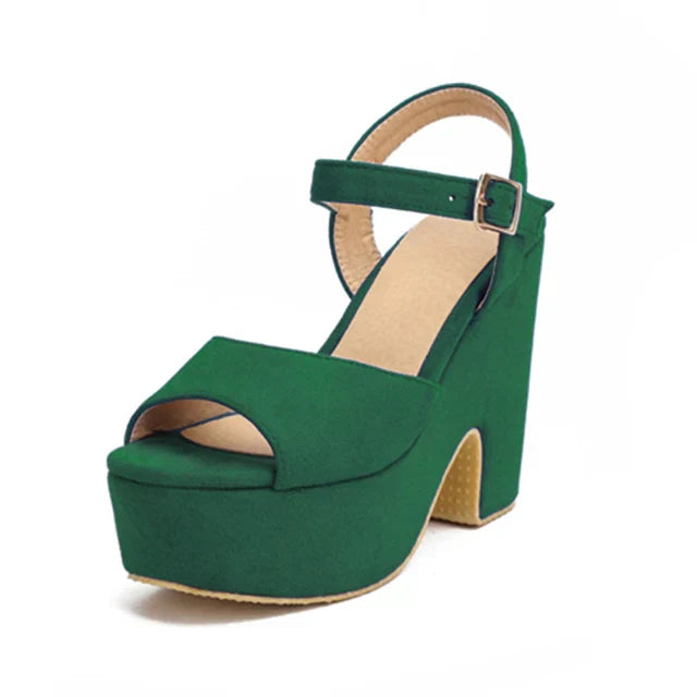 Valenzora | Trendy sandals with block heels