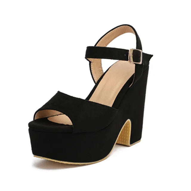 Valenzora | Trendy sandals with block heels