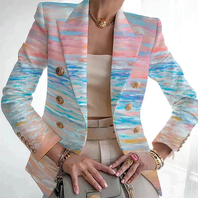 Valenzora | Schicker Print-Blazer
