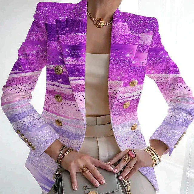 Valenzora | Schicker Print-Blazer
