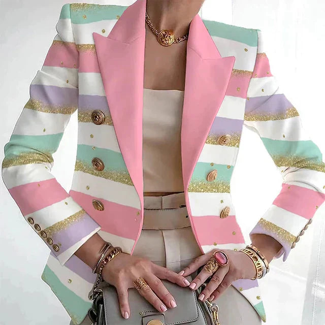 Valenzora | Schicker Print-Blazer