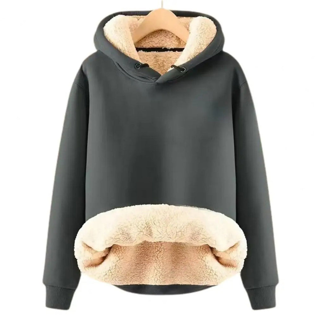 Valenzora | Bequemer warmer Kapuzenpullover für Damen