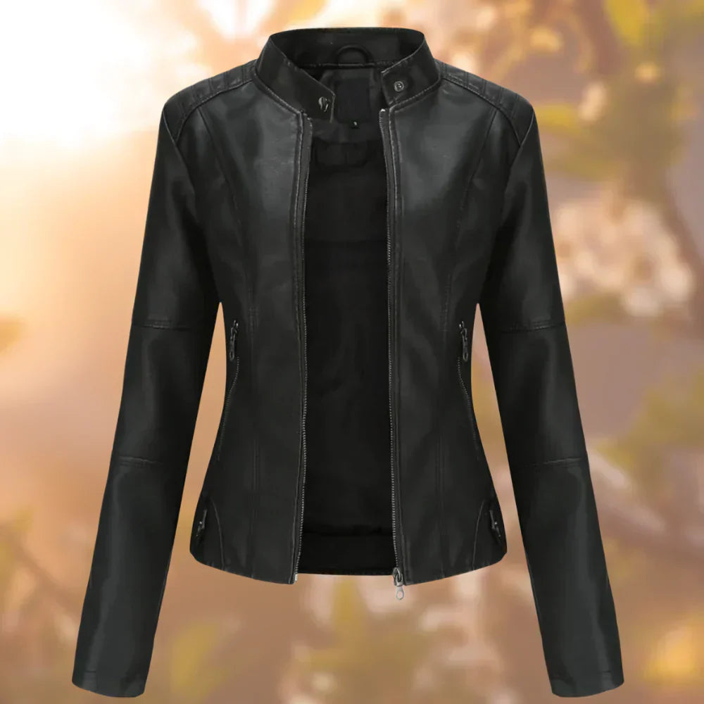 – The stylish and unique leather jacket