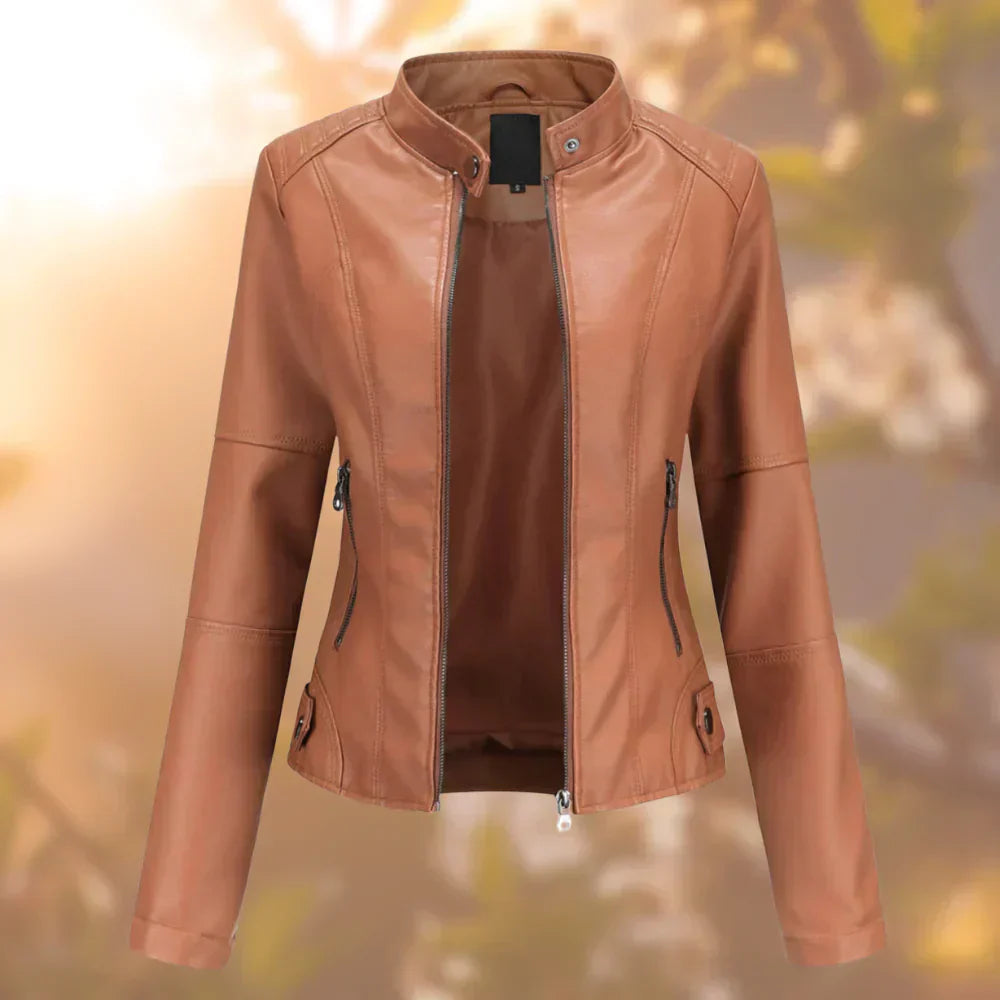 – The stylish and unique leather jacket