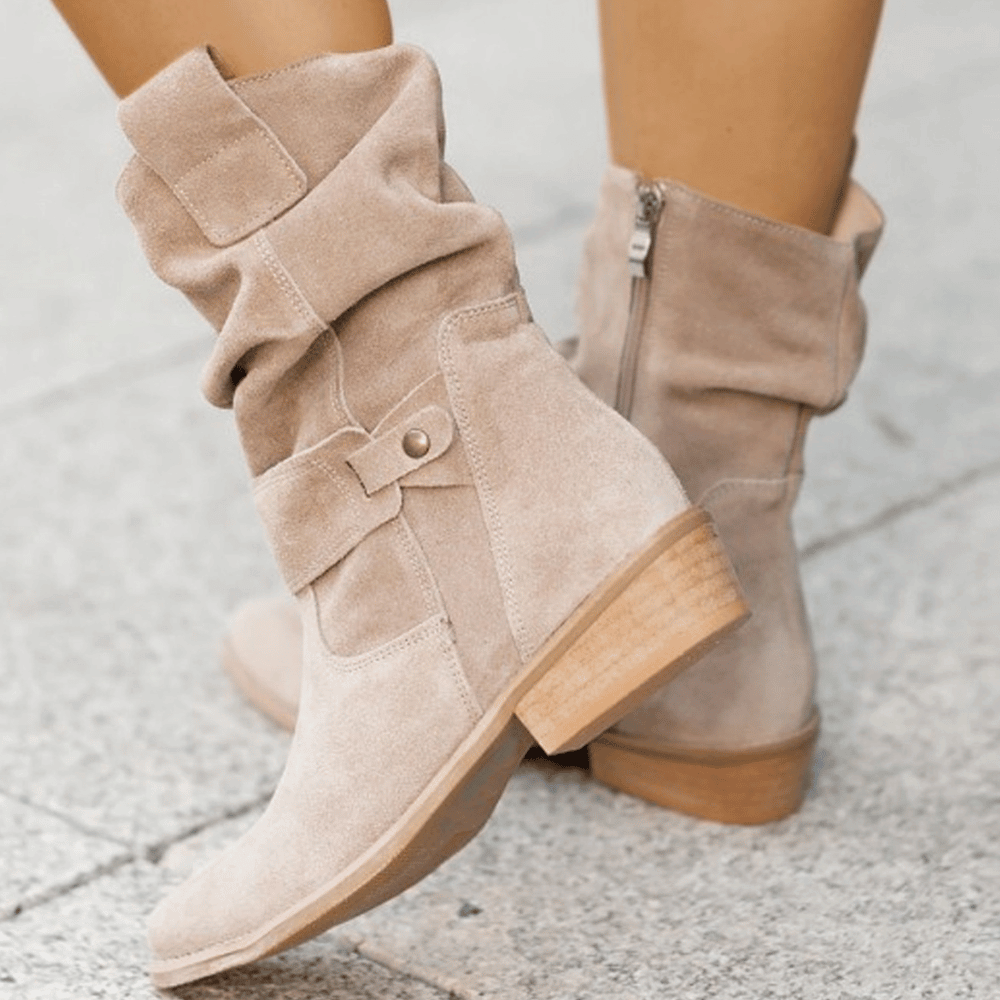 Valenzora | Damen-Wildlederstiefel