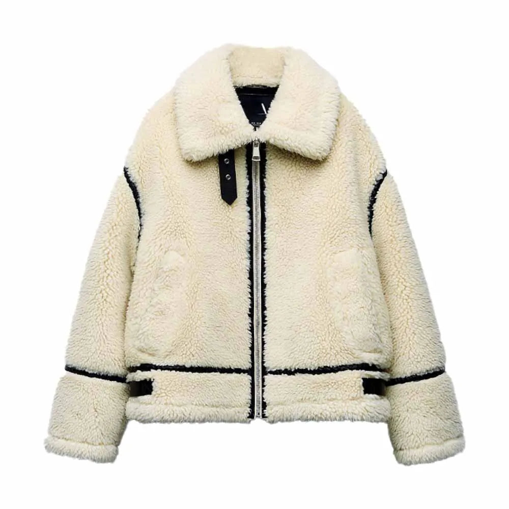 Valenzora | Soft, warm teddy jacket