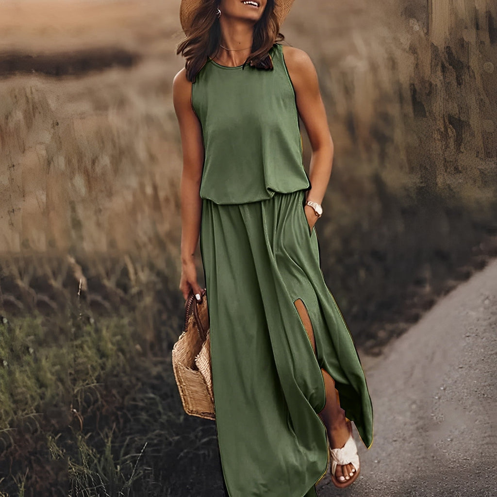 Valenzora | Elegantes, farbintensives Kleid