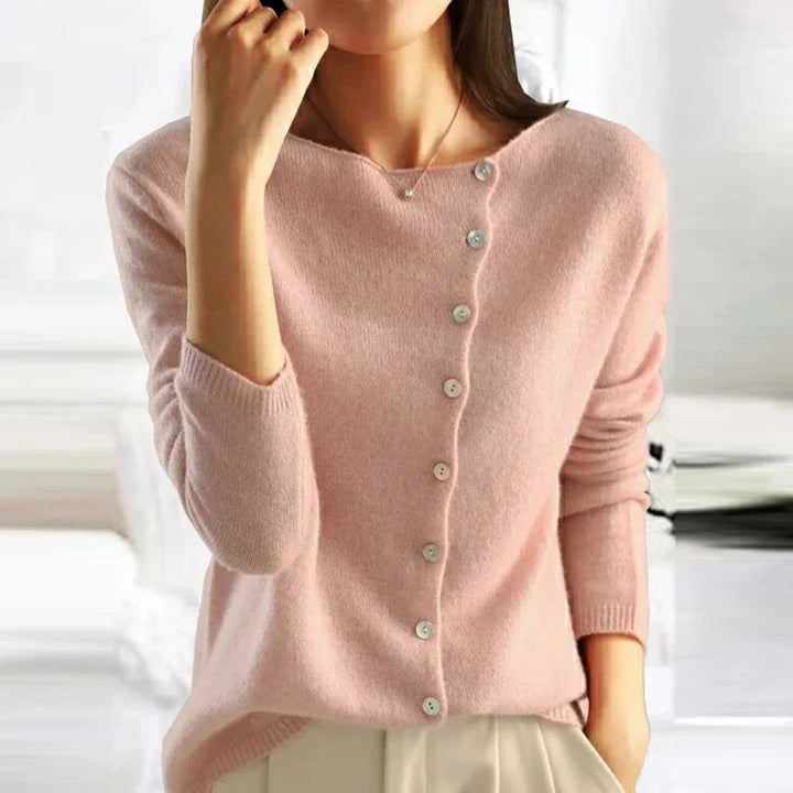 Valenzora | Weicher Cardigan mit eleganter Knopfleiste