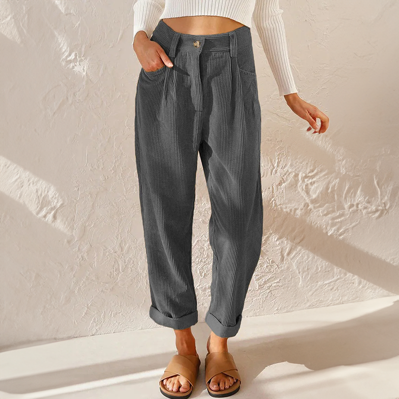 Valenzora | Lässige Cordhose für Damen