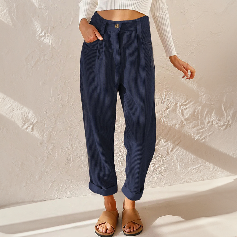 Valenzora | Lässige Cordhose für Damen