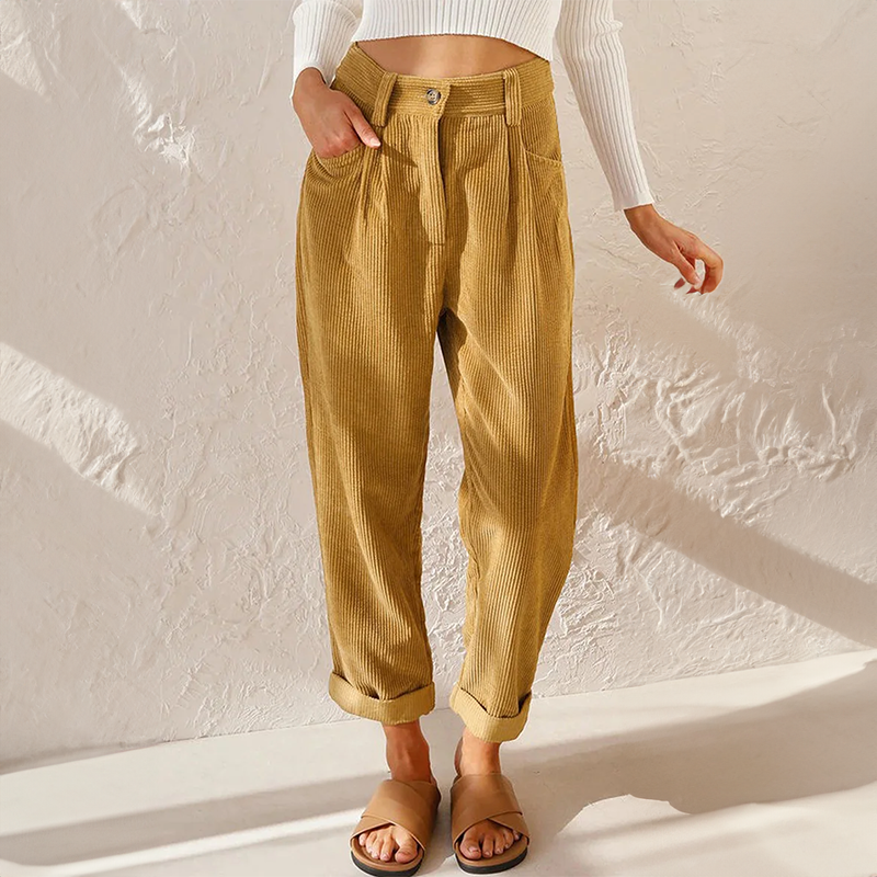 Valenzora | Lässige Cordhose für Damen