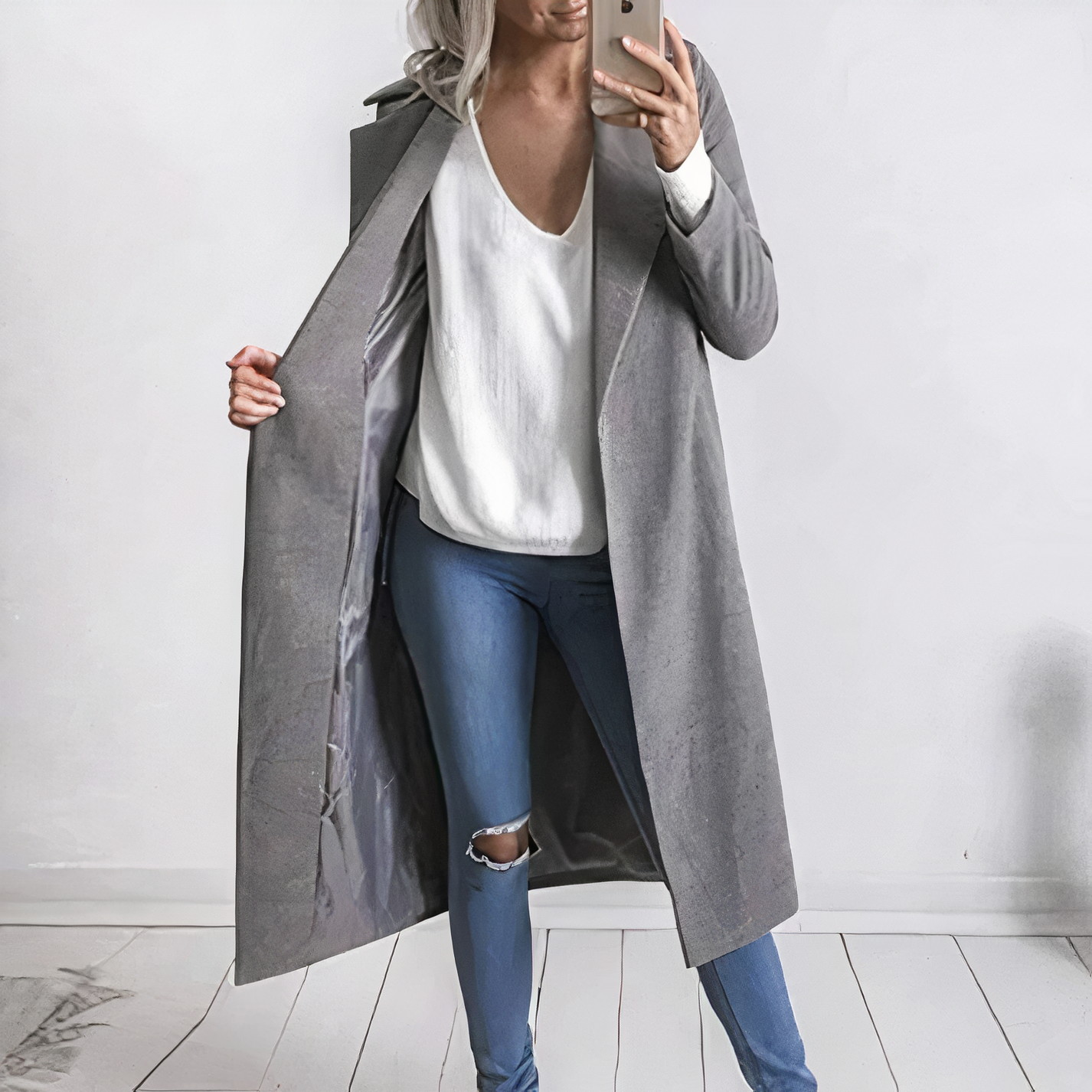 Valenzora - Blazer with long sleeves