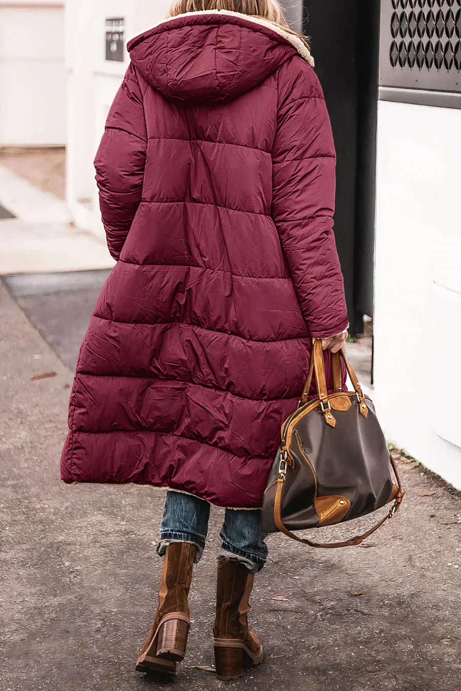 Valenzora | Elegant double-sided warm parka