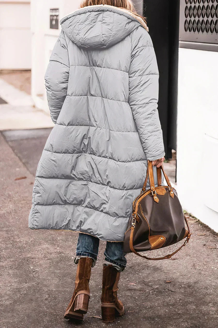 Valenzora | Elegant double-sided warm parka