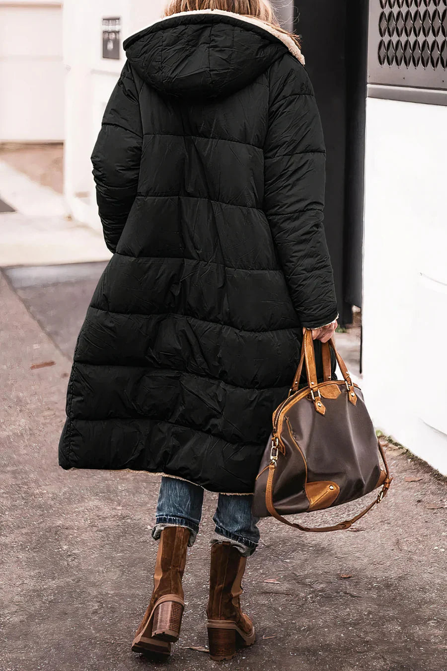 Valenzora | Elegant double-sided warm parka