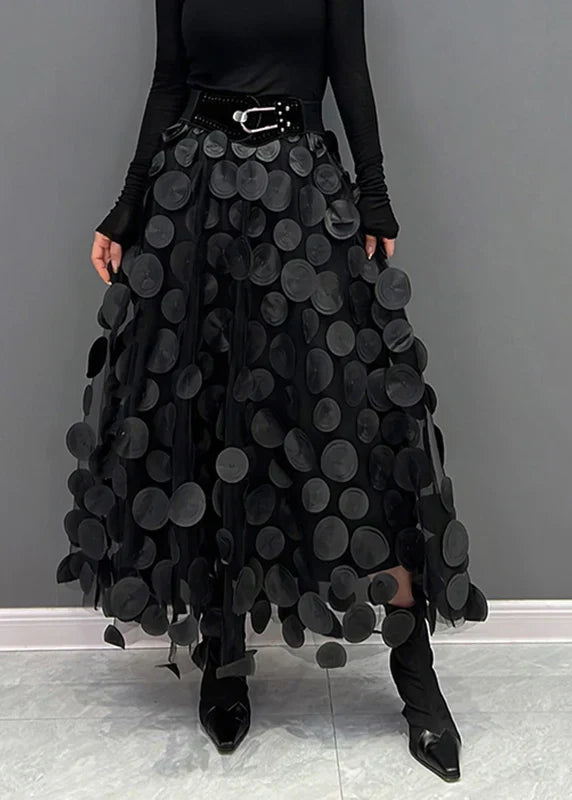 Valenzora - Elegant polka dot skirt