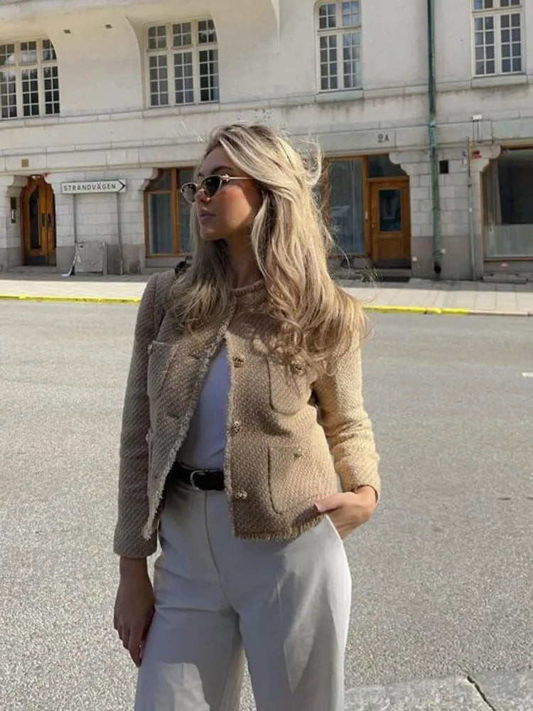 Valenzora | Tweed-Jacke