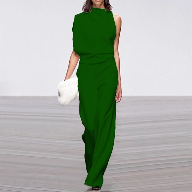 Müheloser Sommer-Glamour-Jumpsuit
