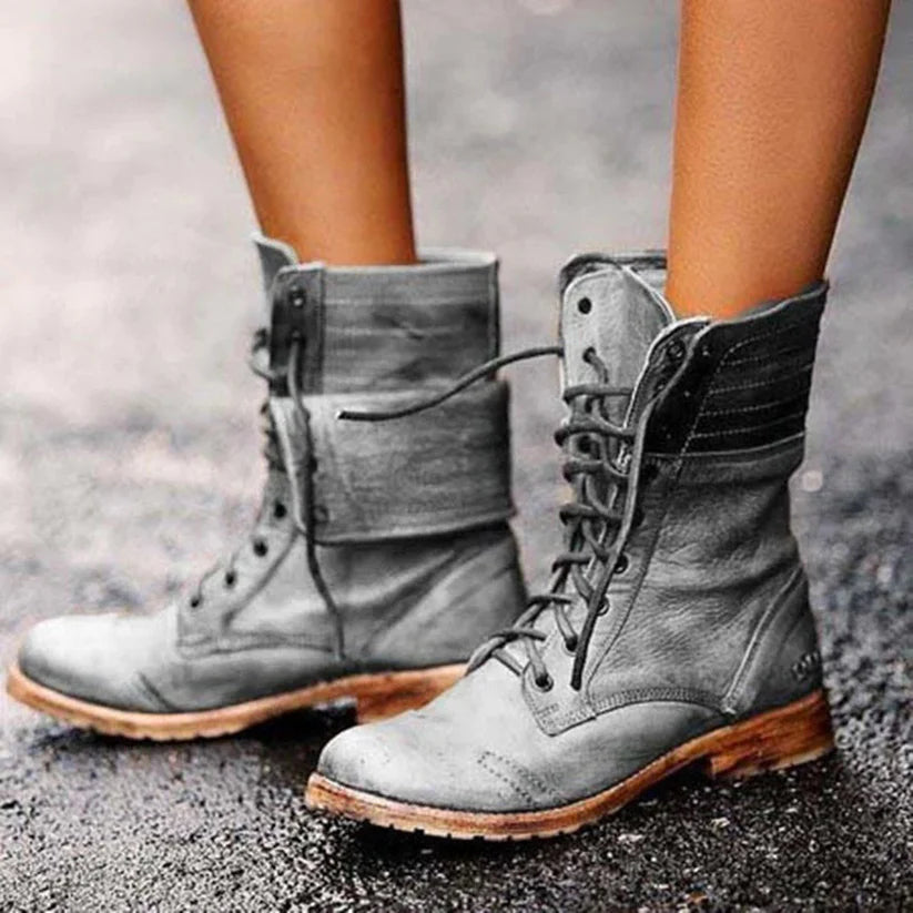 Valenzora | Comfortable non-slip round toe boots