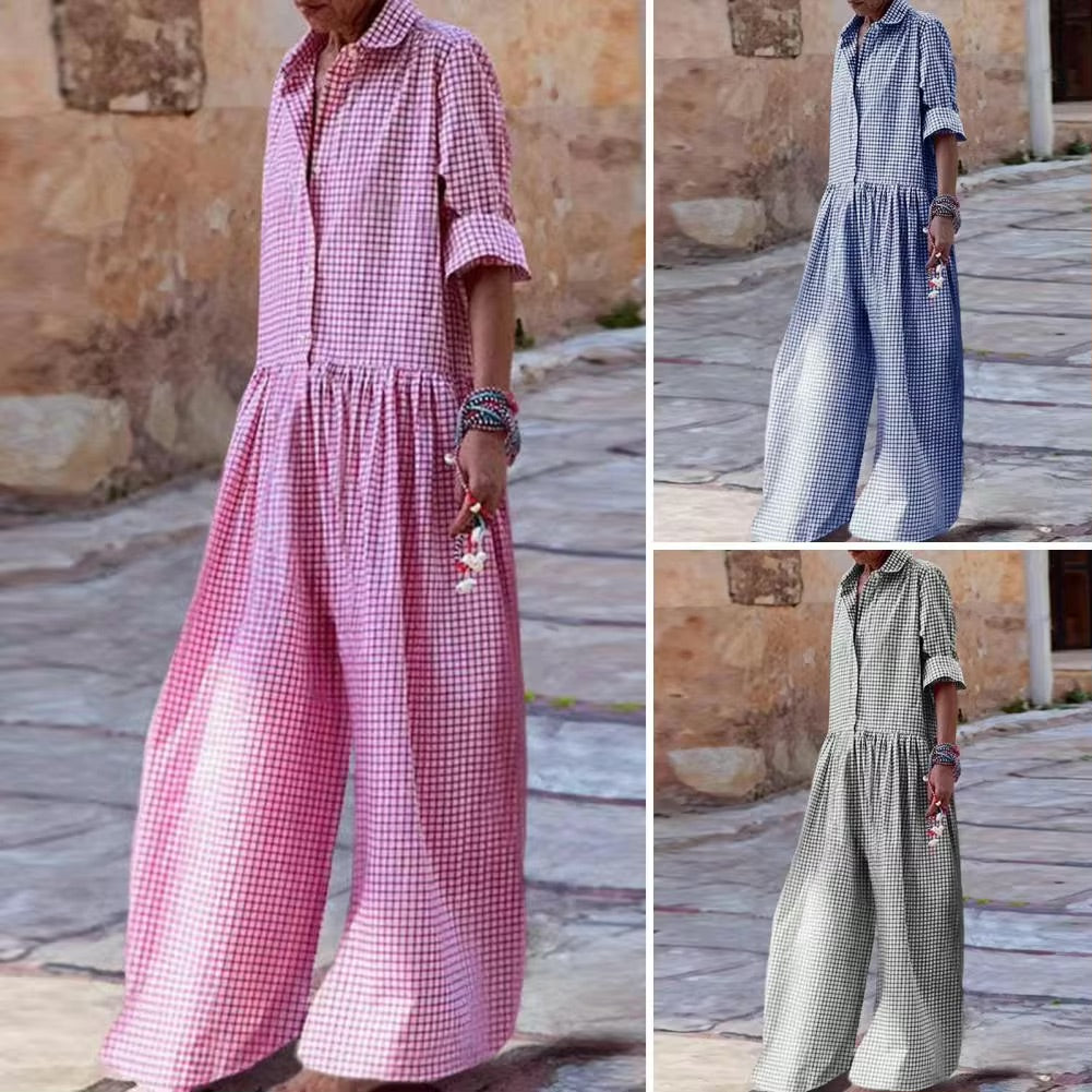 Valenzora | Casual Soft Summer Jumpsuit for Women
