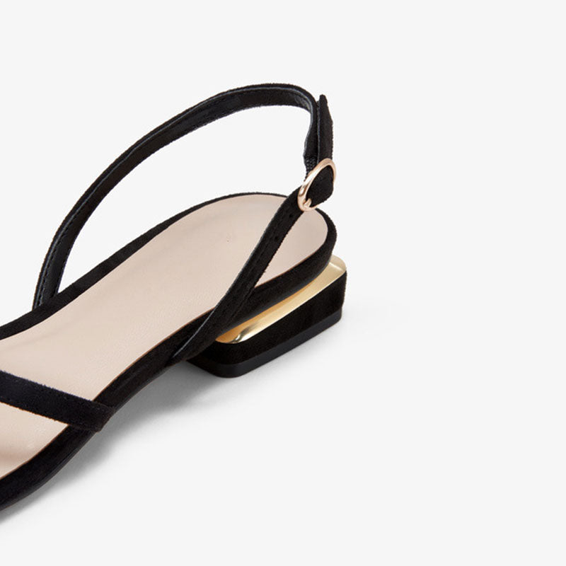 Valenzora | Mrs. Wonderful Gold High Heel Sandal