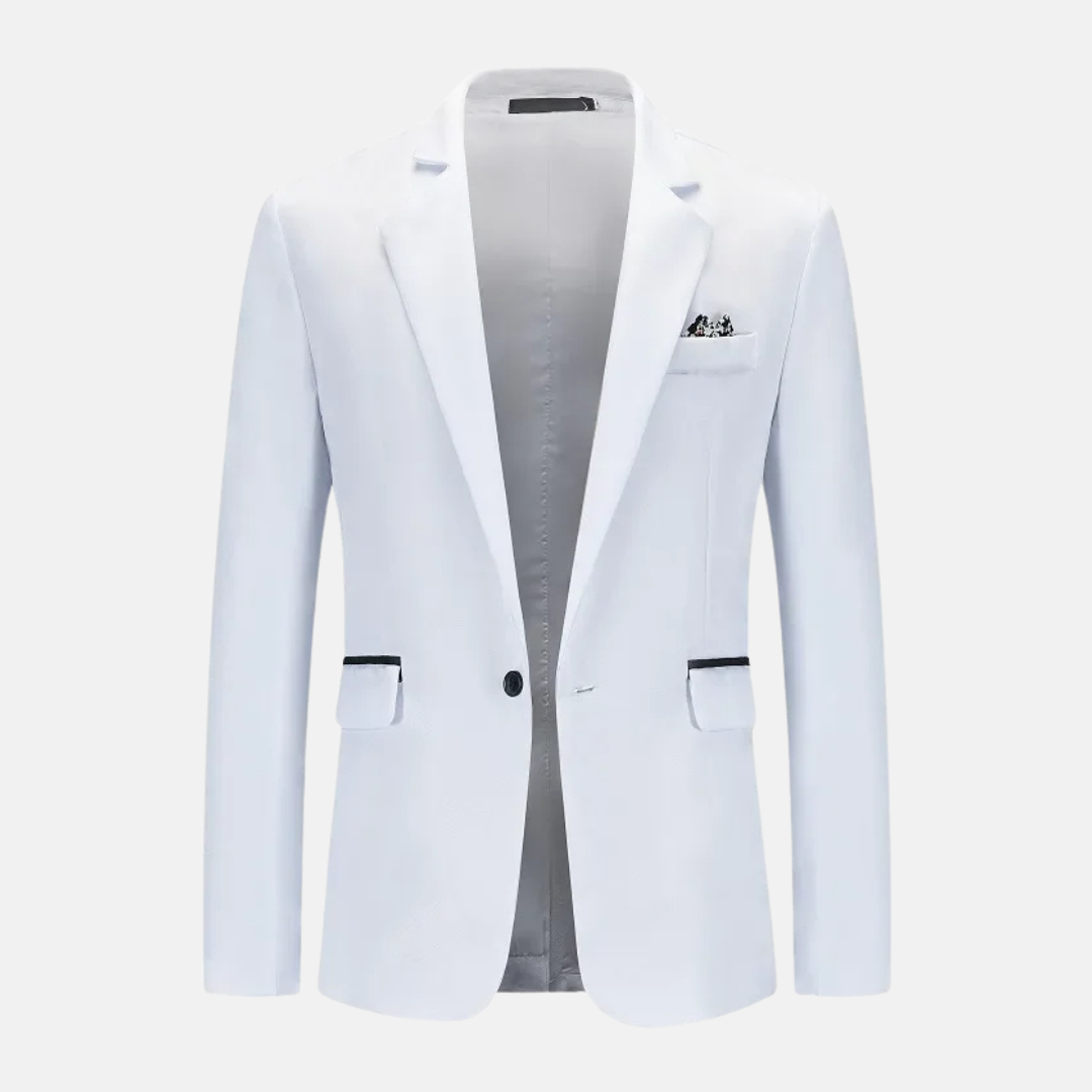 Valenzora | Stylish and warm Colbert blazer with long sleeves